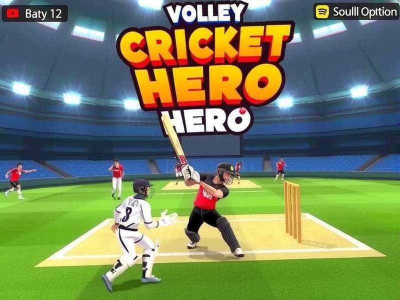 Volley Cricket Hero gameplay screenshot